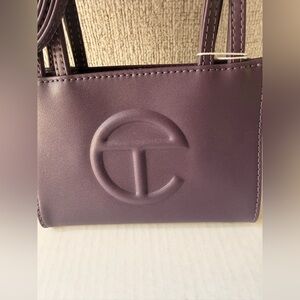 Telfar Small Shopping Bag (Eggplant)